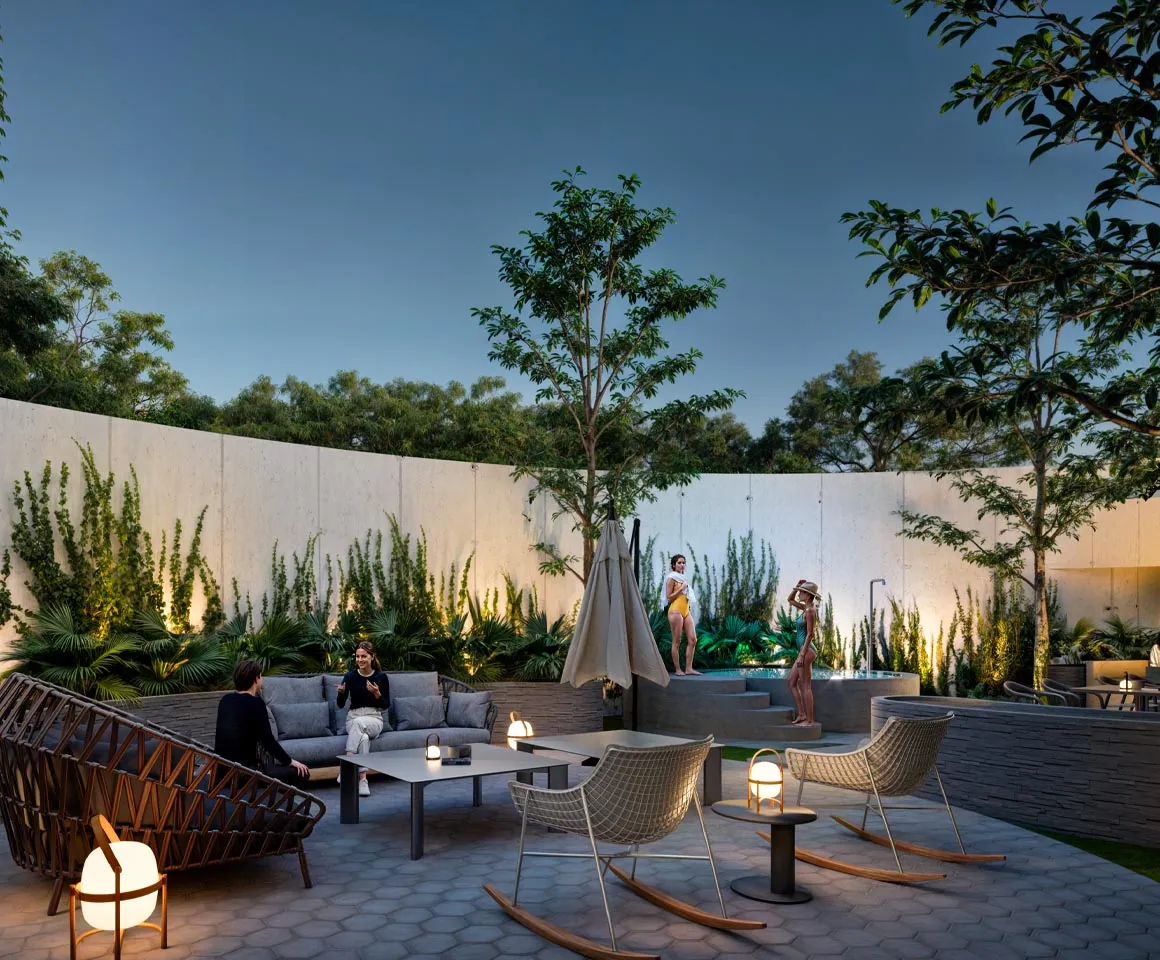 Green lounge